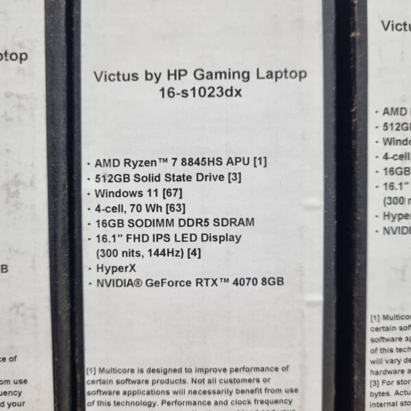 لپ تاپ HP Victus 16-s1023dx AMD Ryzen™