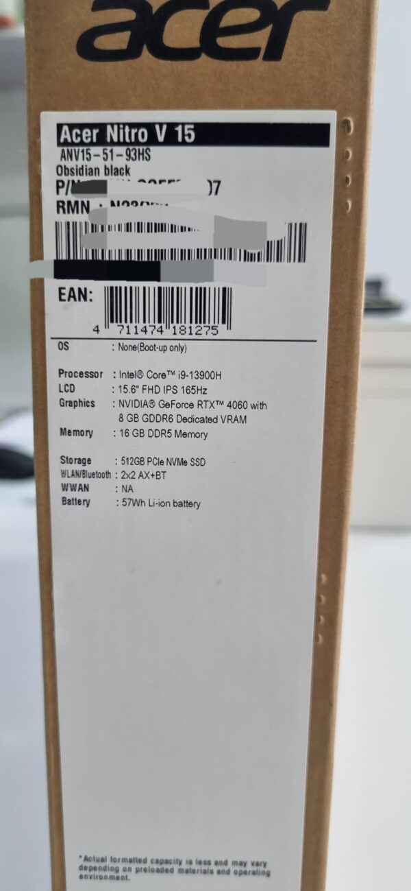 لپ تاپ گیمینگ Acer Nitro V 15